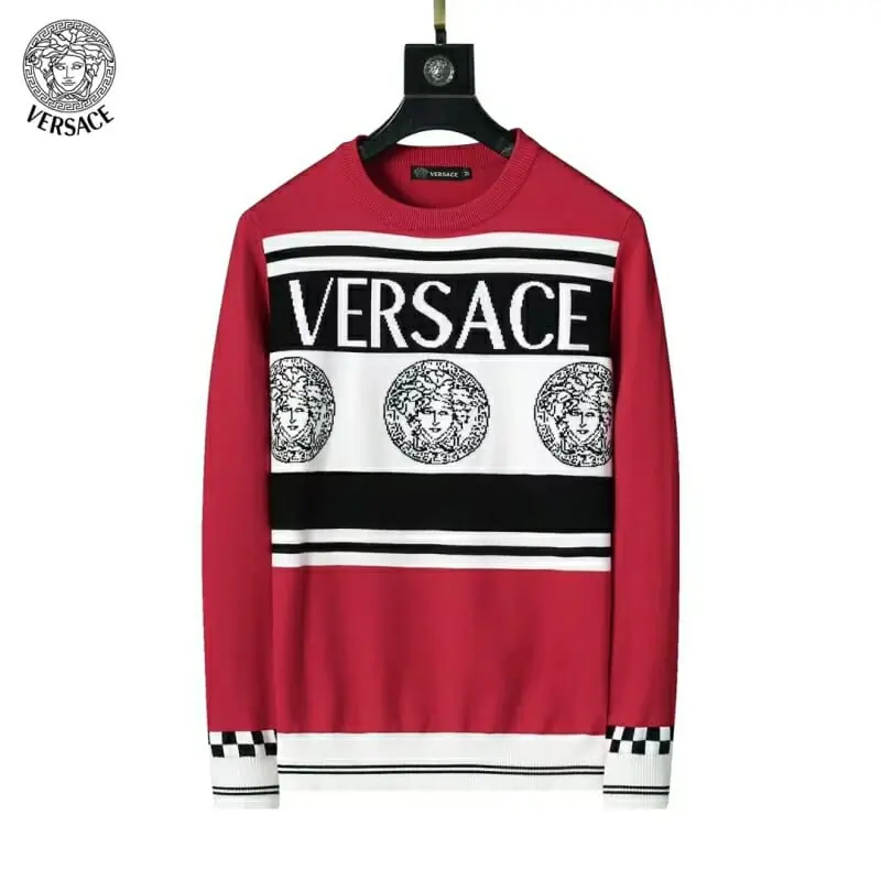 versace pull  manches longues pour homme s_124b73b